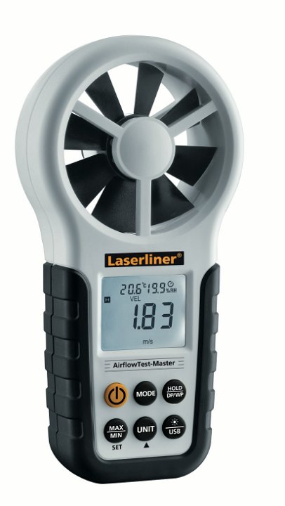 בודק מתח מד זרימת אוויר מקצועי, Air Flow Test Master - אינופרו