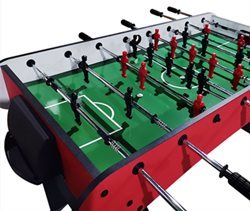 שולחן כדורגל 4 פיט טלסקופי דגם LIVERPOOL
