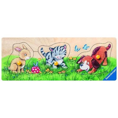 פאזל חיות תינוקות חמודות לגילאי 1.5