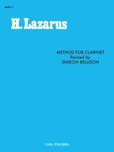 H. Lazarus Method For Clarinet - Part III