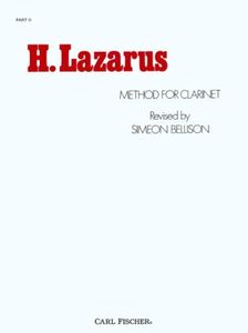 H. Lazarus Method For Clarinet - Part II