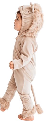 תחפושת אוברול/וואנזי אריה לפורים ומשחקי דמיון (גילאי 6-12 חודשים)