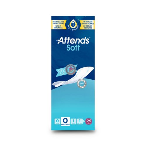 פד לבריחת שתן - אטנדס אולטרה מיני מספר 0 (99 מ