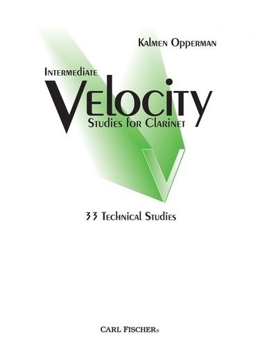 Intermediate Velocity Studies for Clarinet