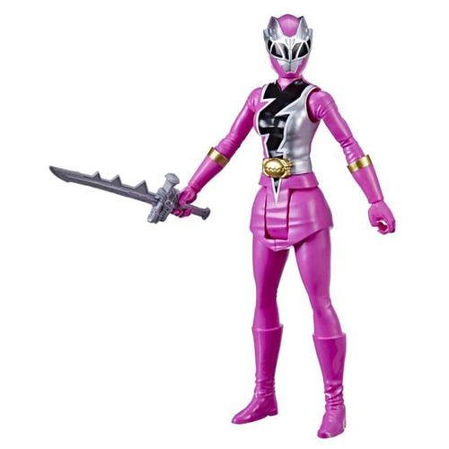 בובה פאוור ריינגרס 30 ס''מ ריינג'ר ורודה - POWER RANGERS DINO FURY