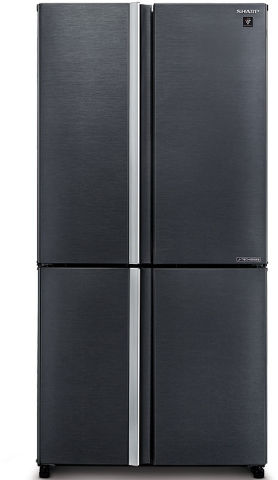 מקרר SHARP נפח 572 ליטר SJ-FFER89-SL נירוסטה מושחרת שארפ