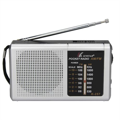 רדיו טרנזיסטור סוללות K-270 AM FM KNSTAR 