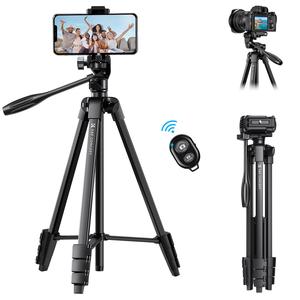 חצובה אוניברסלית עם שלט אלחוטי - K&F Concept B174A1 Aluminum Travel Tripod with Bluetooth Remote