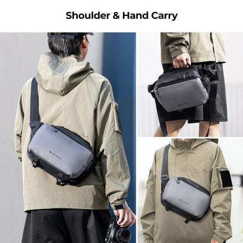 תיק צד K&F Concept Alpha Camera Sling Bag 10L (Silver)