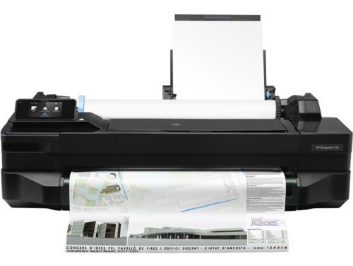 מדפסת ‏הזרקת דיו ‏רגילה HP Designjet T120 610mm CQ891A