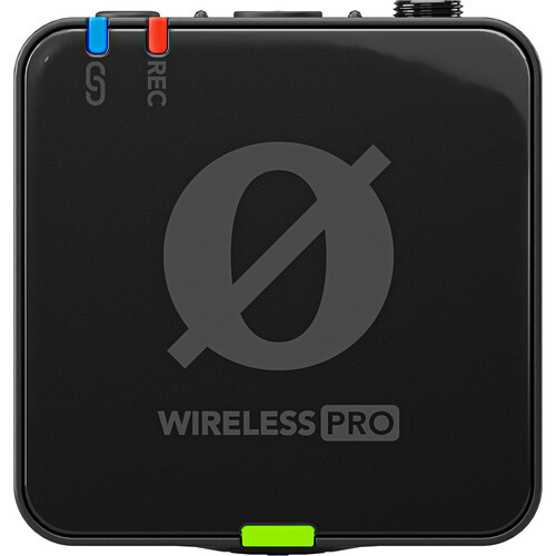 RODE Wireless PRO מערכת/מקליט מיקרופון אלחוטי (זוג מיקרופונים) עם אפשרות הקלטה