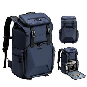 תיק גב לצילום לשימוש רב תכליתי - K&F Concept Multifunctional Camera Backpack 25L (Blue)