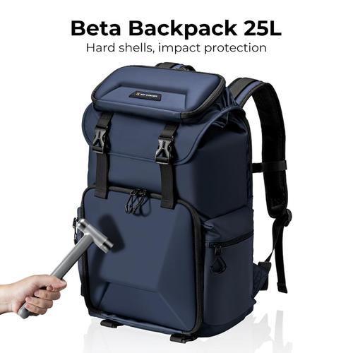 תיק גב לצילום לשימוש רב תכליתי - K&F Concept Multifunctional Camera Backpack 25L (Blue)
