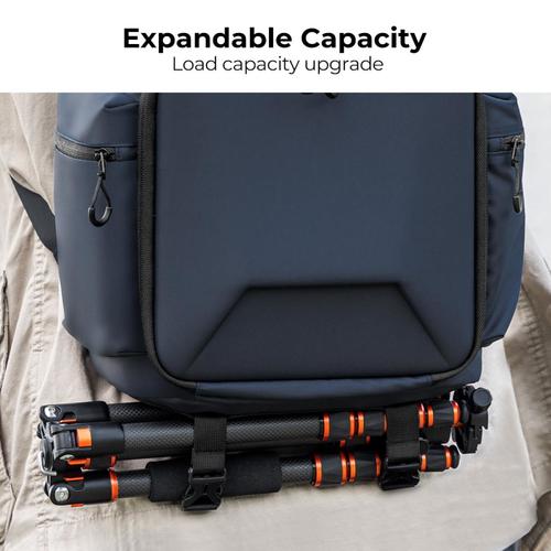 תיק גב לצילום לשימוש רב תכליתי - K&F Concept Multifunctional Camera Backpack 25L (Blue)
