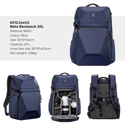 תיק גב K&F Concept Beta Backpack 25L (Blue)