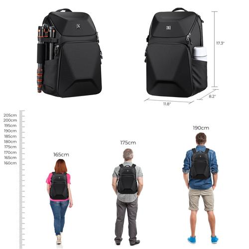 תיק גב K&F Concept Beta Backpack 25L (Black)