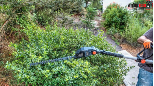 סט גוזם גדר חי ומשור שרשרת כולל סוללה 18V 2.5Ah נטען 102901-007 אנטר