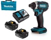 גוף מברגת אימפקט 165 ניוטון-מטר מתח 18V דגם MAKITA DTD152Z מקיטה + מטען מהיר ו-2 סוללות מקוריות 5 אמפר.