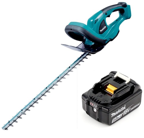 גוזם גדר חיה DUH523 כולל סוללה 5AH (ללא מטען) Makita מקיטה