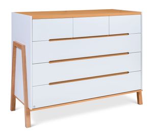 שידת החתלה 120 ס"מ עם מסילות שקטות אוטומטיות דגם רומא