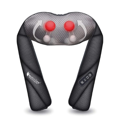 רצועת עיסוי שיאצו 3D נטענת Medics Care MC-6700A