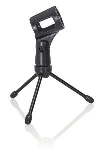 סטנד שולחני למיקרופון אלחוטי Gator GFW-MIC-0251 Frameworks mini tripod wireless mics