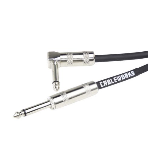 כבל לגיטרה 6 מ' פלג זוית Gator GCWB-INS-20RA Backline Series 20 Foot Strt to RA Cable