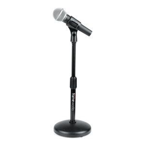 סטנד למיקרופון שולחני Gator GFW-MIC-0501 Round Base Desktop Mic Stand