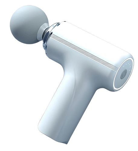 אקדח עיסוי ידני קטן  Massager Gun Pocket - צבע לבן