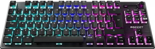 מקלדת גיימינג מכאנית מוארת Roccat Vulcan TKL Linear Red Switch