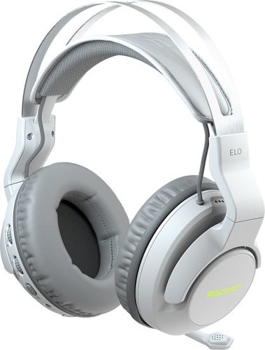 אוזניות גיימינג אלחוטיות Roccat Elo 7.1 Air Wireless Over-ear RGB - צבע לבן