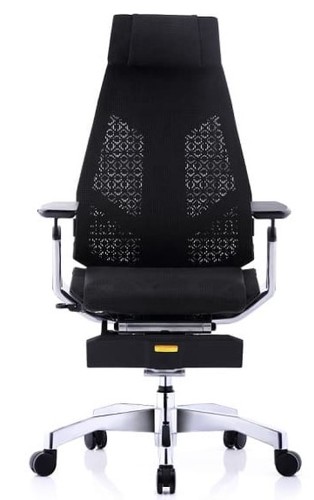 כיסא רשת ארגונומי עם הדום Comfort Genidia