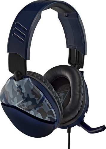 אוזניות גיימינג Turtle Beach Recon 70 - צבע כחול הסוואה (Blue Camo) 