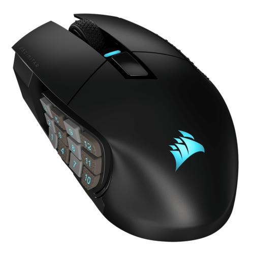 עכבר גיימינג CORSAIR SCIMITAR ELITE WIRELESS MMO
