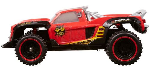 טנדר 4X4 עם שלט וטעינת USB לנסיעה גם בתנאי דרך קשים (חול, בוץ, שלוליות) פרו טרק Pro Truck - אדום