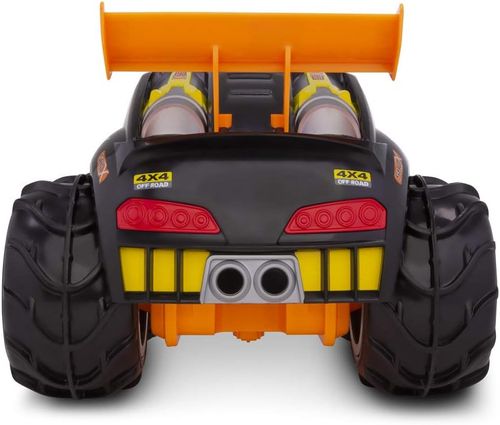 מכונית שטח אמפיבית עם שלט וטעינת USB מתאימה לכל שטח (חול, בוץ, שלג ואפילו מים) VAPORIZR™ 3 - כתום