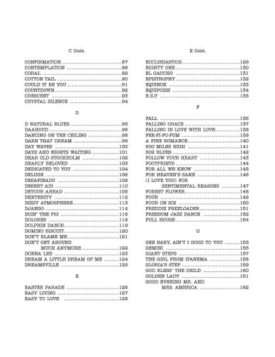 ספר תווים The Real Book – Volume I – Sixth Edition