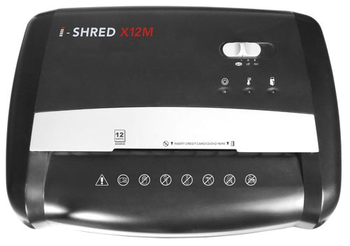 מגרסת נייר I-SHRED X12M