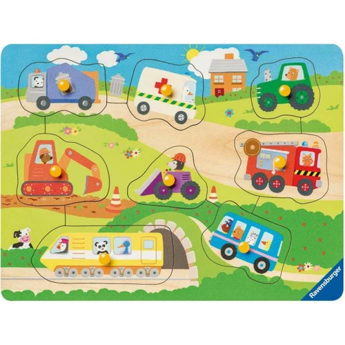 פאזל רכבים אהובים לגילאי 2+