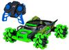 מכונית מרוץ שטח קראשר CrusheR עם שלט, טעינת USB וגלגלים מתרחבים לעבירות מדהימה - ירוק