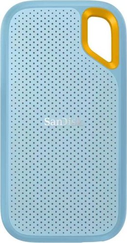 כונן קשיח SSD חיצוני נייד Sandisk Extreme Portable External 1TB SSD USB 3.2 - צבע כחול שמיים