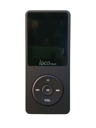 נגן MP3 לוקו פלוס שחור ללא רדיו