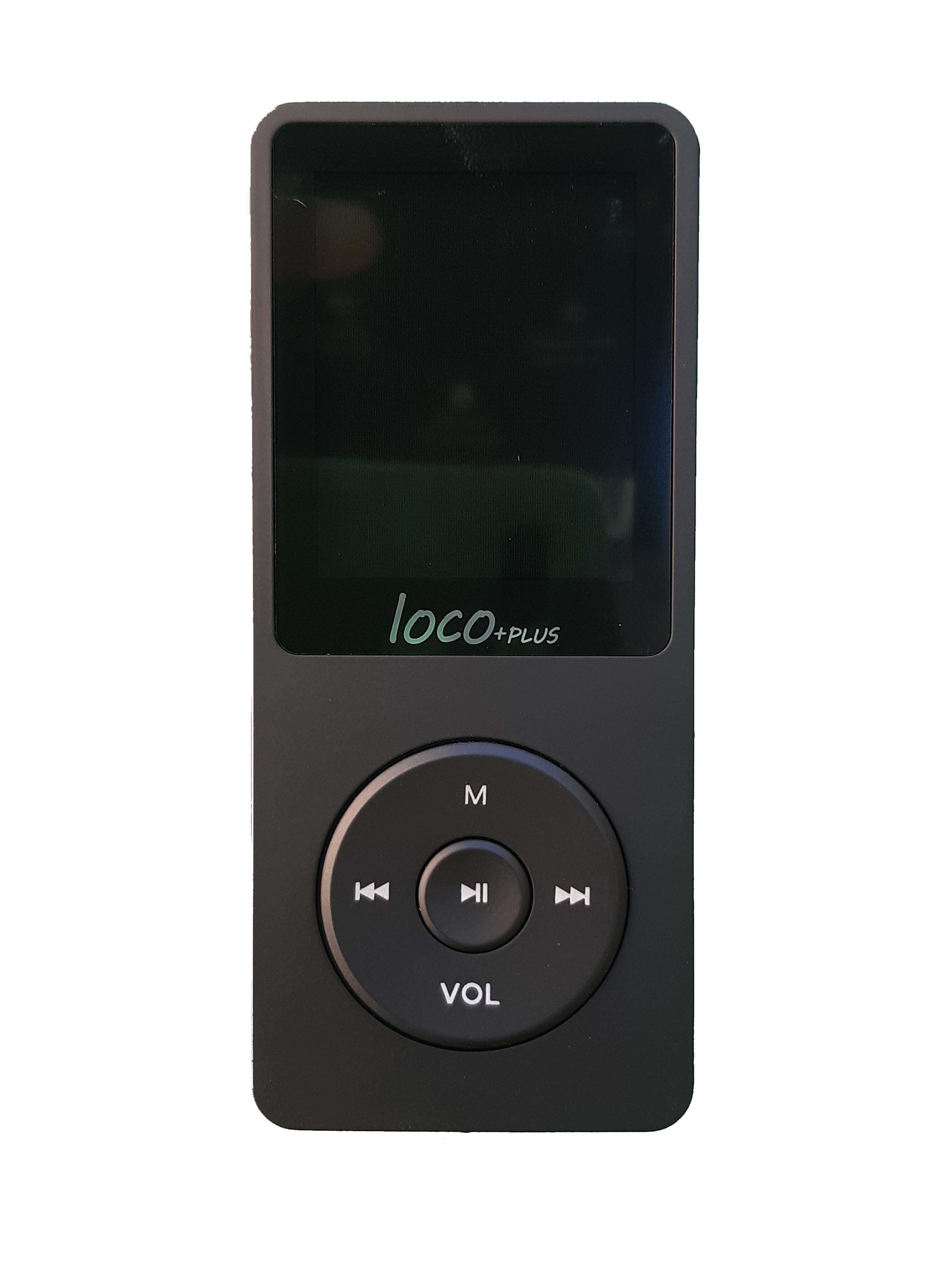 נגן MP3 לוקו פלוס שחור ללא רדיו
