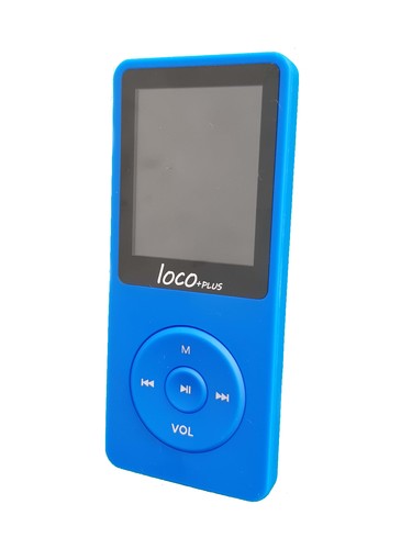 נגן MP3 לוקו פלוס כחול ללא רדיו