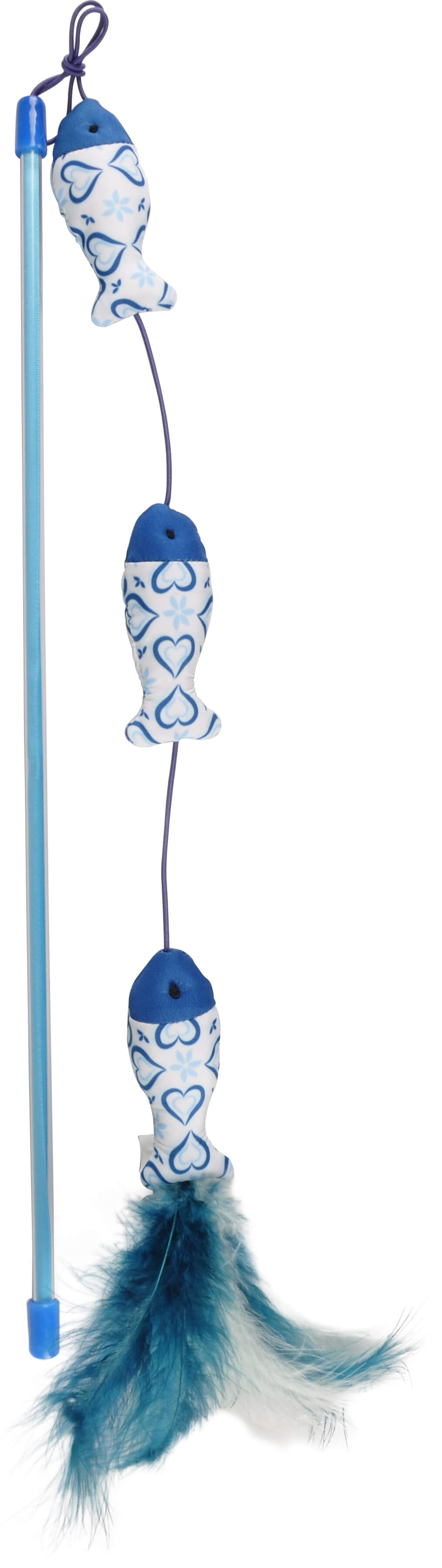 צעצוע לחתול חכת ICE שלוש דגים פלמינגו