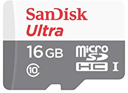 כרטיס זיכרון SanDisk Ultra 533x Micro SDHC - דגם SDSQUNS-016G - נפח 16GB