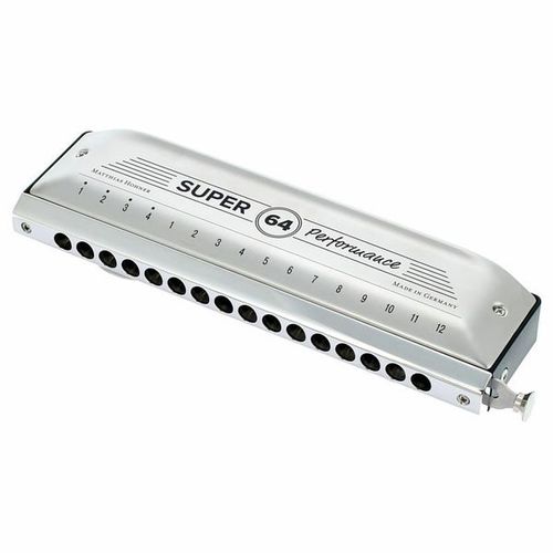מפוחית כרומטית Hohner Super 64 Performance