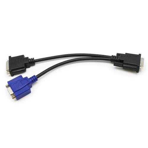 כבל / מחבר DVI-I TO DVI-D AND VGA E-DVII-DV