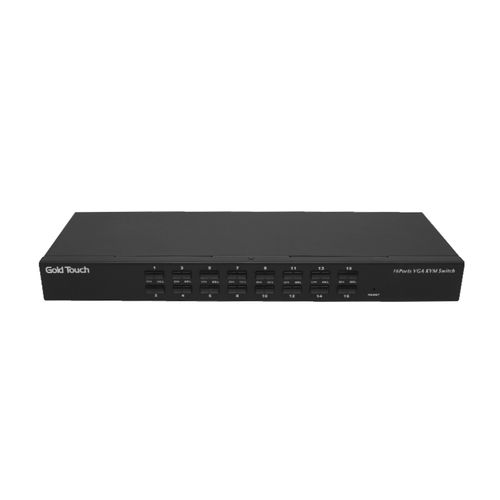 מתג 16 Ports VGA KVM Switch w/ Cables KVM-VGA-16