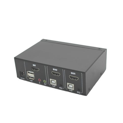 מתג 8Ports HDMI KVM Switch 4K@30Hz without Cables KVM-HDMI-8-4K
